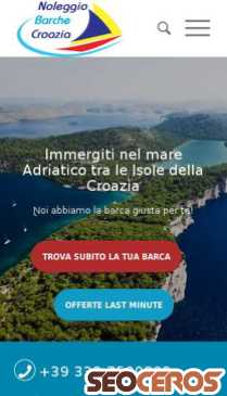 noleggio-barche-croazia.it mobil obraz podglądowy