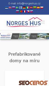 norgeshus.cz mobil förhandsvisning