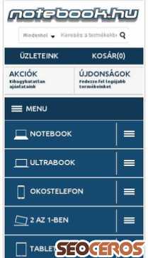 notebook.hu mobil Vorschau