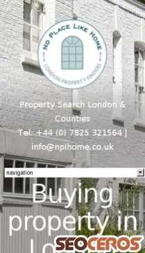 nplhome.co.uk/buying-property-in-london mobil preview