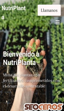 nutriplanta.com.mx mobil előnézeti kép