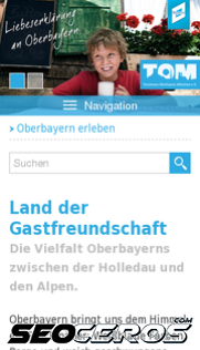 oberbayern.de mobil náhled obrázku