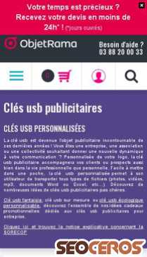 objetrama.fr/high-tech-multimedia/cles-usb-publicitaires-personnalises.html mobil 미리보기