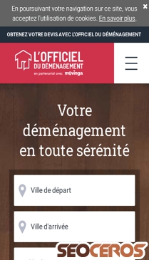 officiel-demenagement.com mobil náhľad obrázku