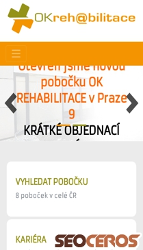 okrehabilitace.cz mobil előnézeti kép