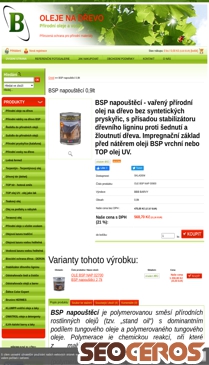 olejenadrevo.cz/olejenadrevo/eshop/0/0/5/925-BSP-napousteci-0-9lt mobil Vista previa