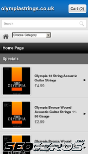 olympiastrings.co.uk mobil preview