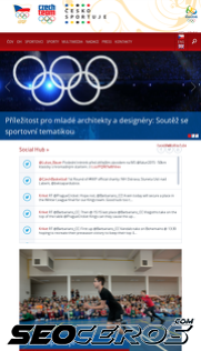 olympic.cz mobil vista previa