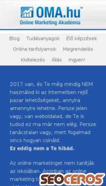 online-marketing-akademia.hu mobil preview