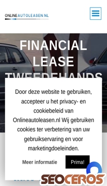 onlineautoleasen.nl/financial-lease-tweedehands-auto mobil Vista previa