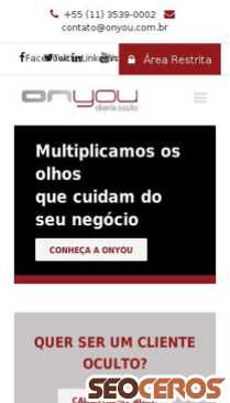 onyou.com.br mobil förhandsvisning