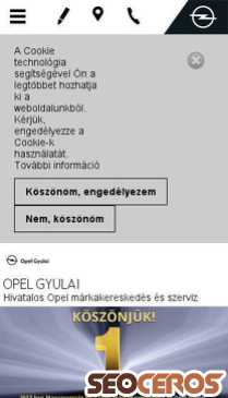 opelgyulai.hu mobil előnézeti kép