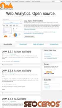 openwebanalytics.com mobil förhandsvisning