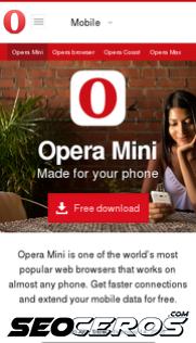 opera.com mobil Vorschau