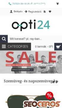 opti24.hu mobil Vorschau