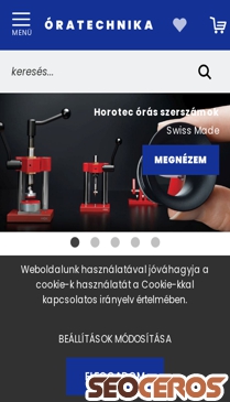 oratechnika.hu mobil előnézeti kép