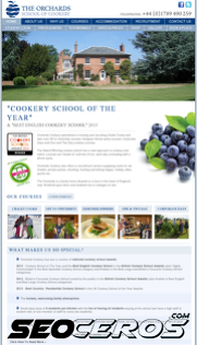 orchardcookery.co.uk mobil előnézeti kép