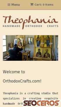 orthodoxcrafts.com mobil förhandsvisning
