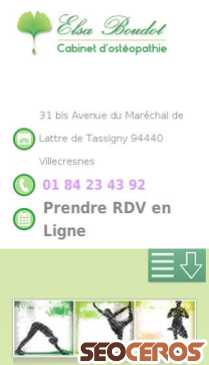 osteo-villecresnes.fr mobil preview