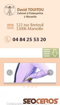 osteopathe-marseille-touitou.fr mobil náhľad obrázku