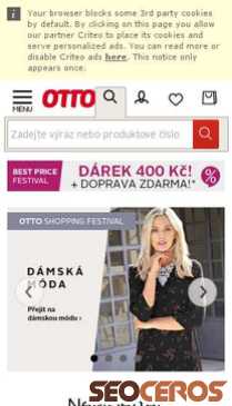 otto-shop.cz mobil Vorschau