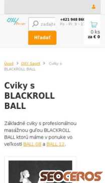oxysport.sk/cviky-blackroll-ball mobil náhled obrázku