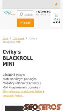 oxysport.sk/cviky-blackroll-mini mobil förhandsvisning
