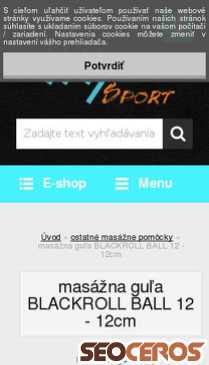 oxysport.sk/masazna-gula-blackroll-ball-12-12cm mobil náhľad obrázku