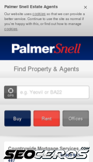 palmersnell.co.uk mobil előnézeti kép