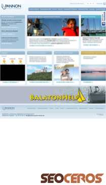 pannon-yacht-charter.hu mobil previzualizare