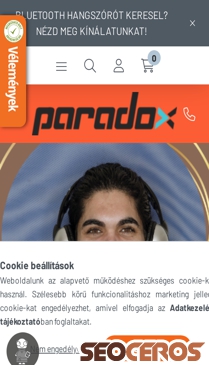 paradoxautohifi.hu mobil náhľad obrázku