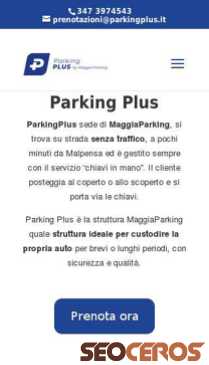 parkingplus.it mobil előnézeti kép