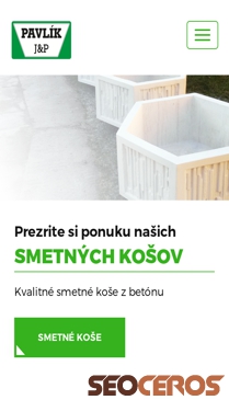 pavlikjp.sk mobil előnézeti kép