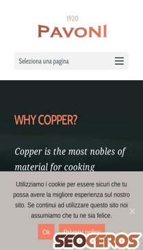 pavoni1920.com/why-copper-pots mobil previzualizare