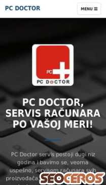 pcdoctor.co.rs mobil náhľad obrázku