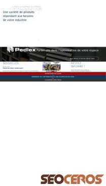 pedlex.com mobil förhandsvisning