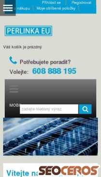 perlinkaeu.cz mobil náhled obrázku