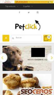 petclick.cl mobil Vorschau