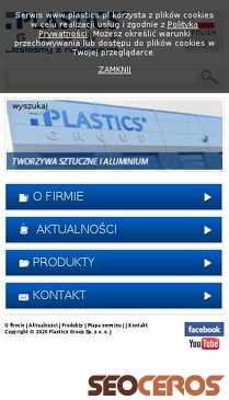 plastics.pl mobil previzualizare