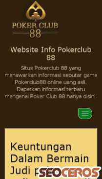 pokerclub88-idn.com mobil obraz podglądowy