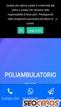 poliambulatoriorho.it mobil előnézeti kép
