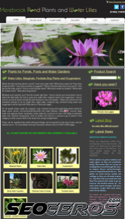 pondplants.co.uk mobil förhandsvisning