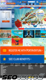 portaventura.co.uk mobil előnézeti kép