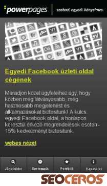 powerpages.hu mobil preview