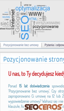 pozycjonowanie-prepaid.pl mobil előnézeti kép
