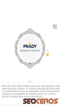 pradyparfums.com mobil Vorschau