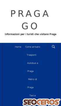 praga.go.it mobil előnézeti kép