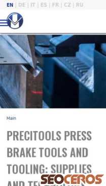 press-brake-tools.com mobil anteprima