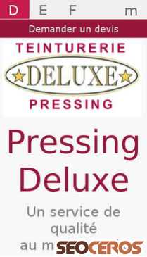 pressing-deluxe-bordeaux.fr mobil vista previa