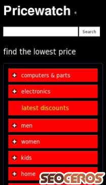 pricewatch.com mobil előnézeti kép